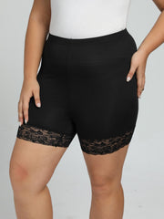 Lace High Stretch Short Leggings