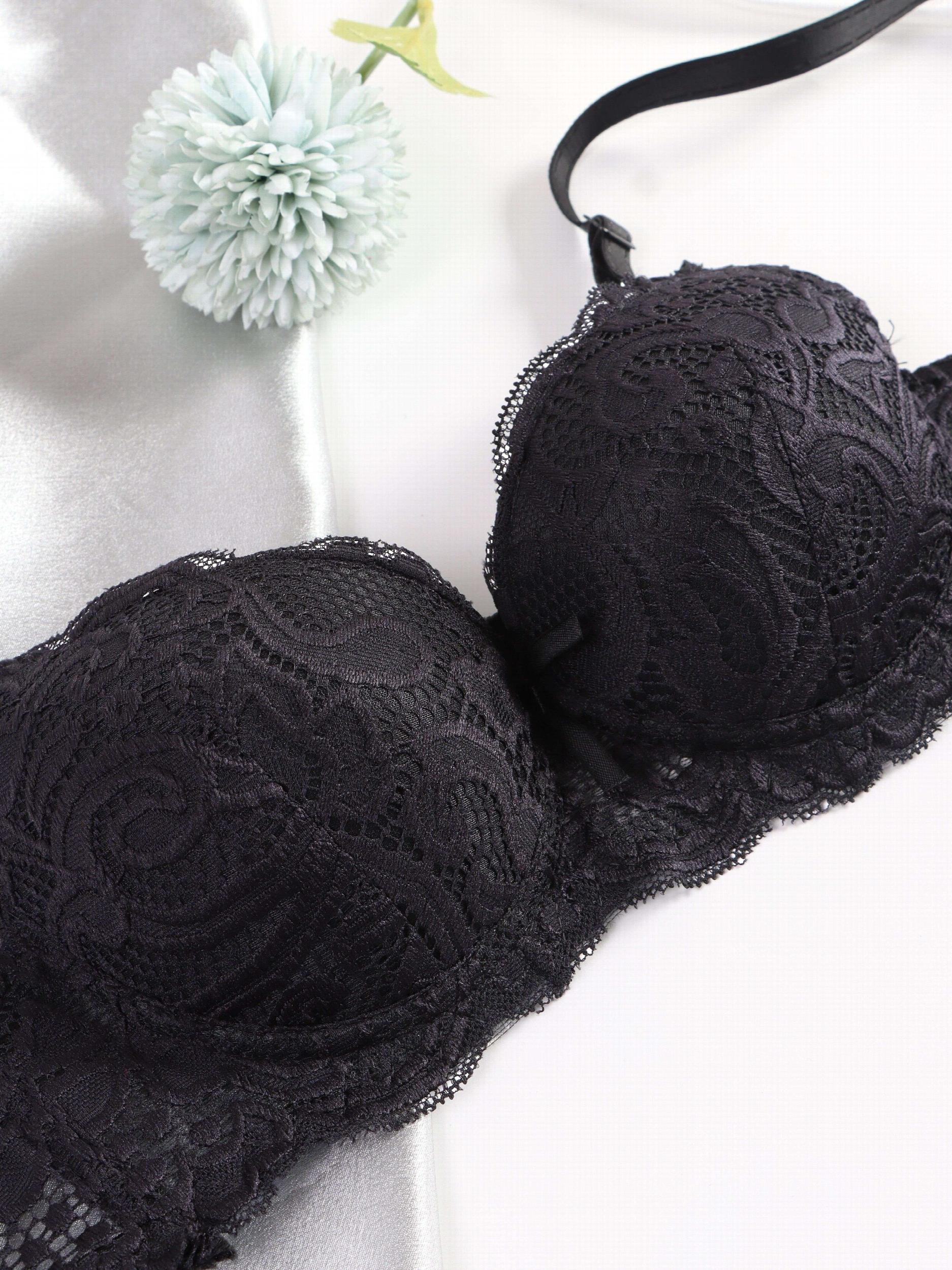 Lace Push Up Bra Comfy & Breathable Intimates Women's Lingerie