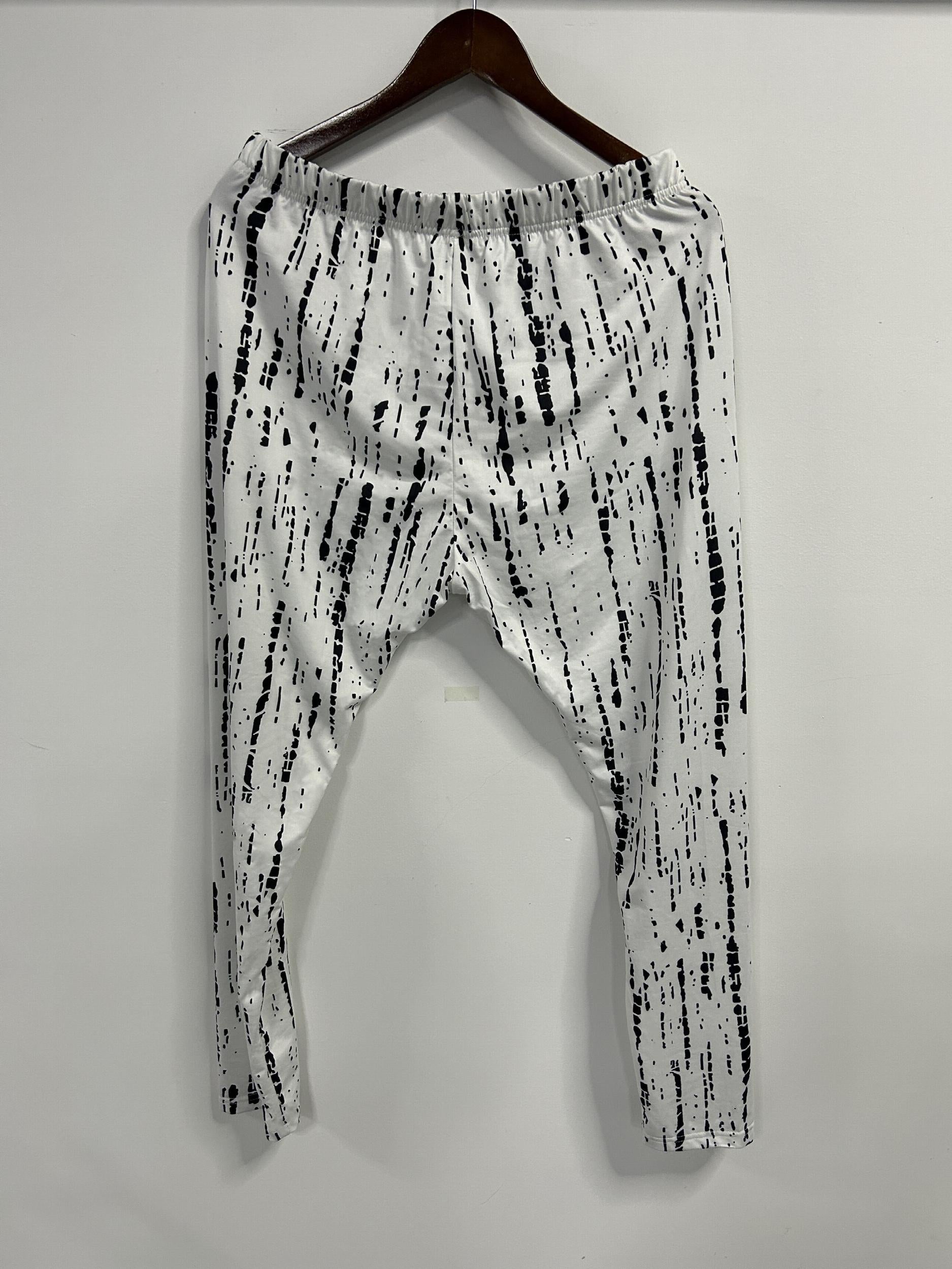 Casual Tie Dye High Rise Leggings