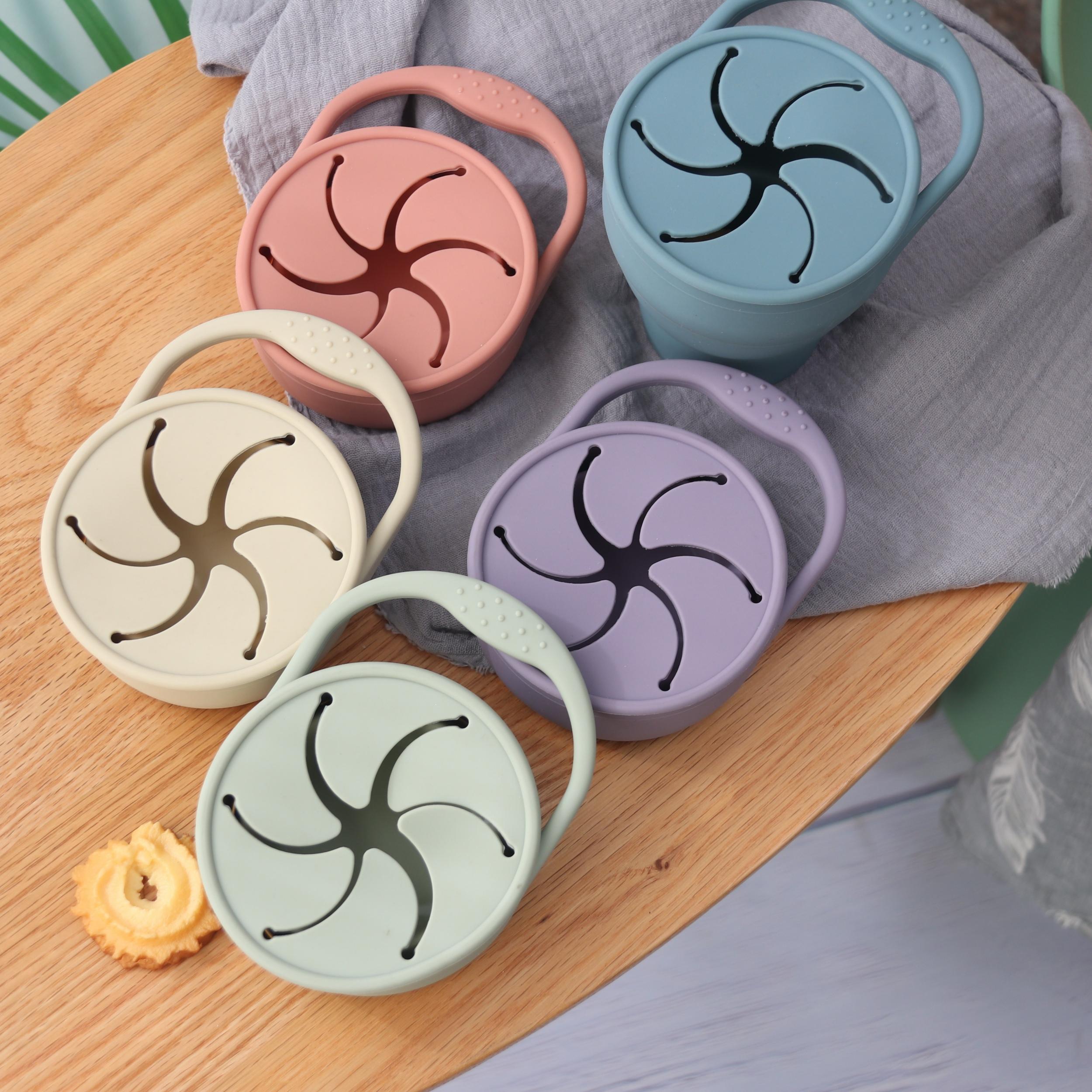 Baby Silicone Snack Cup - Folding Cup for Children