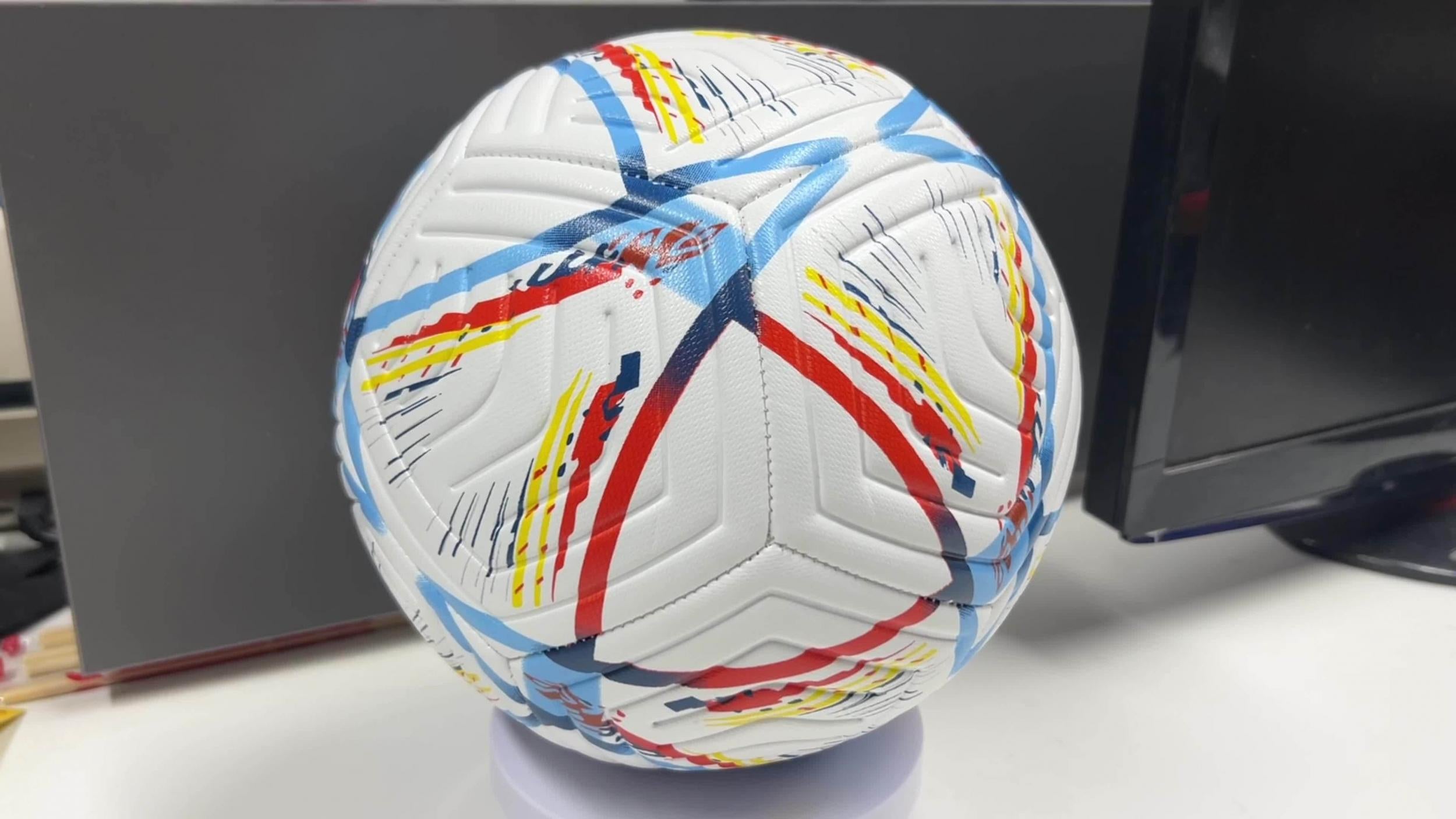 Size 5 PU Classic Soccer Ball Wear resistant Football