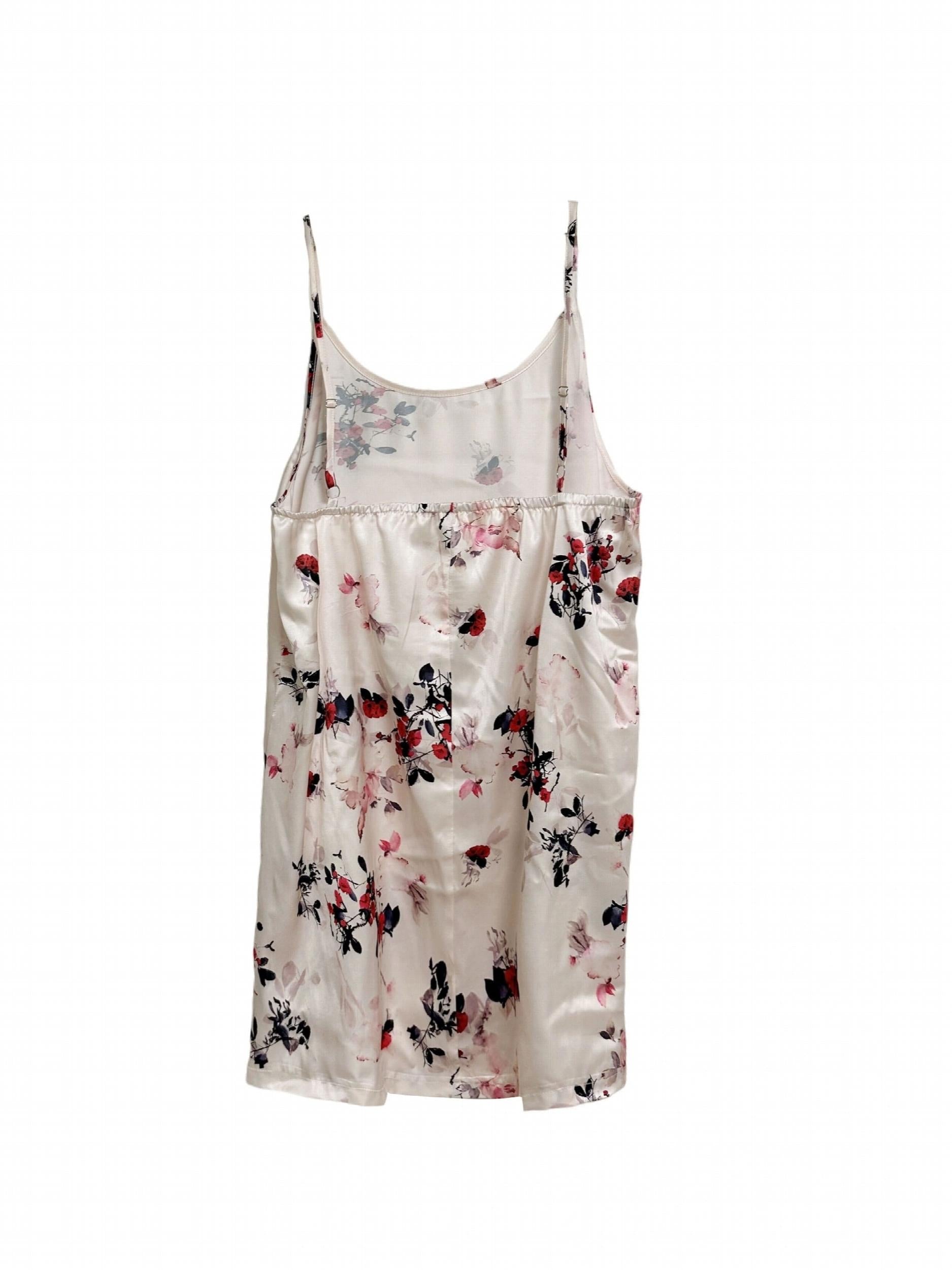 Floral Print Satin Cami Nightdress