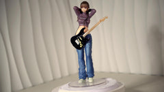 Sexy Guitar Anime Character Costume for Halloween Party