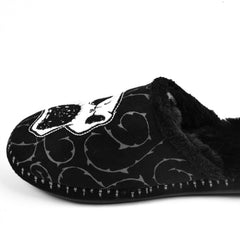 Men's Halloween Warm Cozy Slides Fleece Slippers
