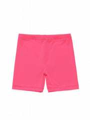 Girls Elastic Waist Short Leggings for Spring Summer