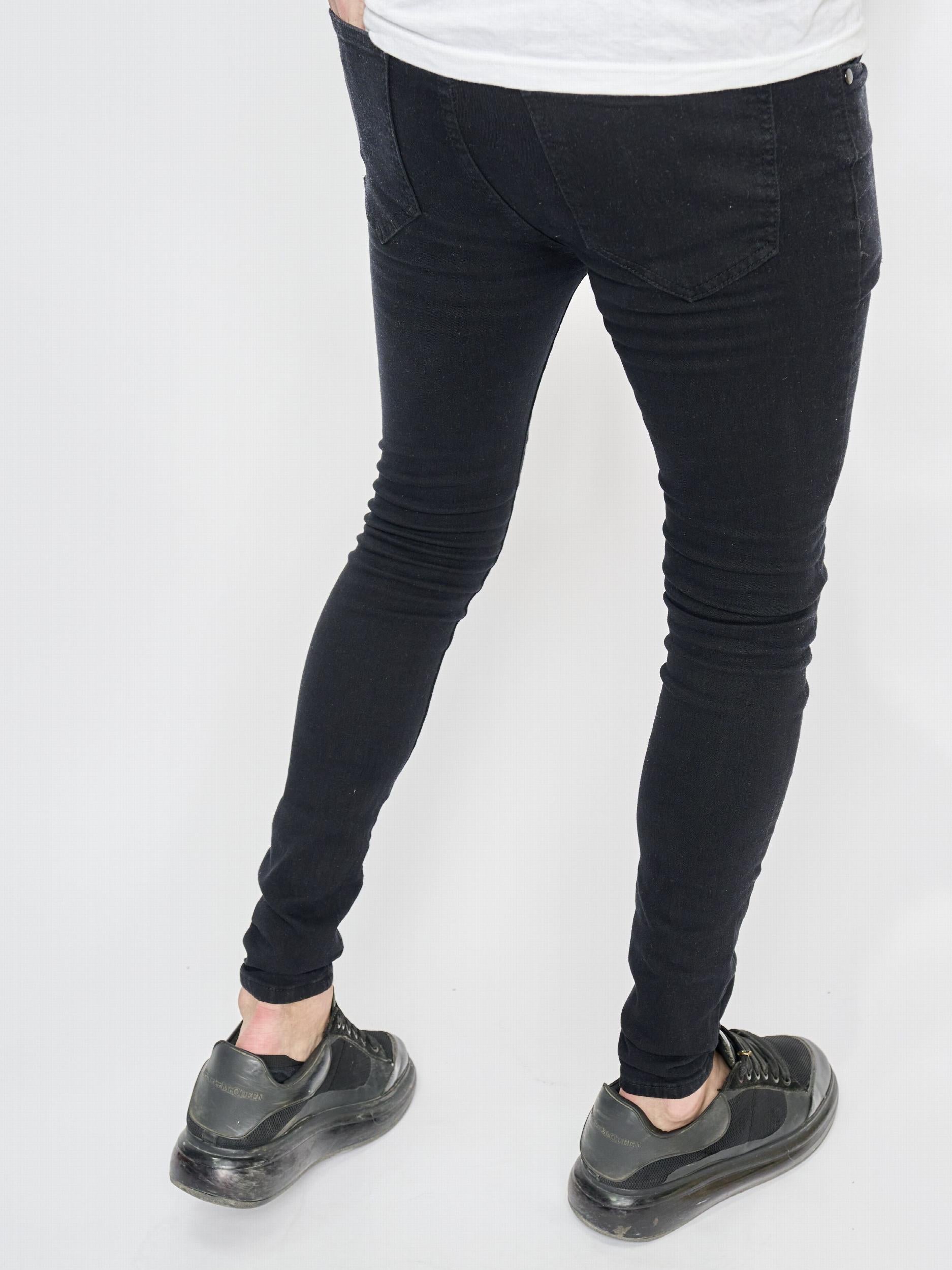 Slim Fit Jeans Men Casual Street Style Denim Pants Spring Summer