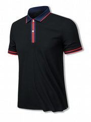 Men's Summer Shirt Moisture Wicking Breathable Top for Hiking & Outdoor Business