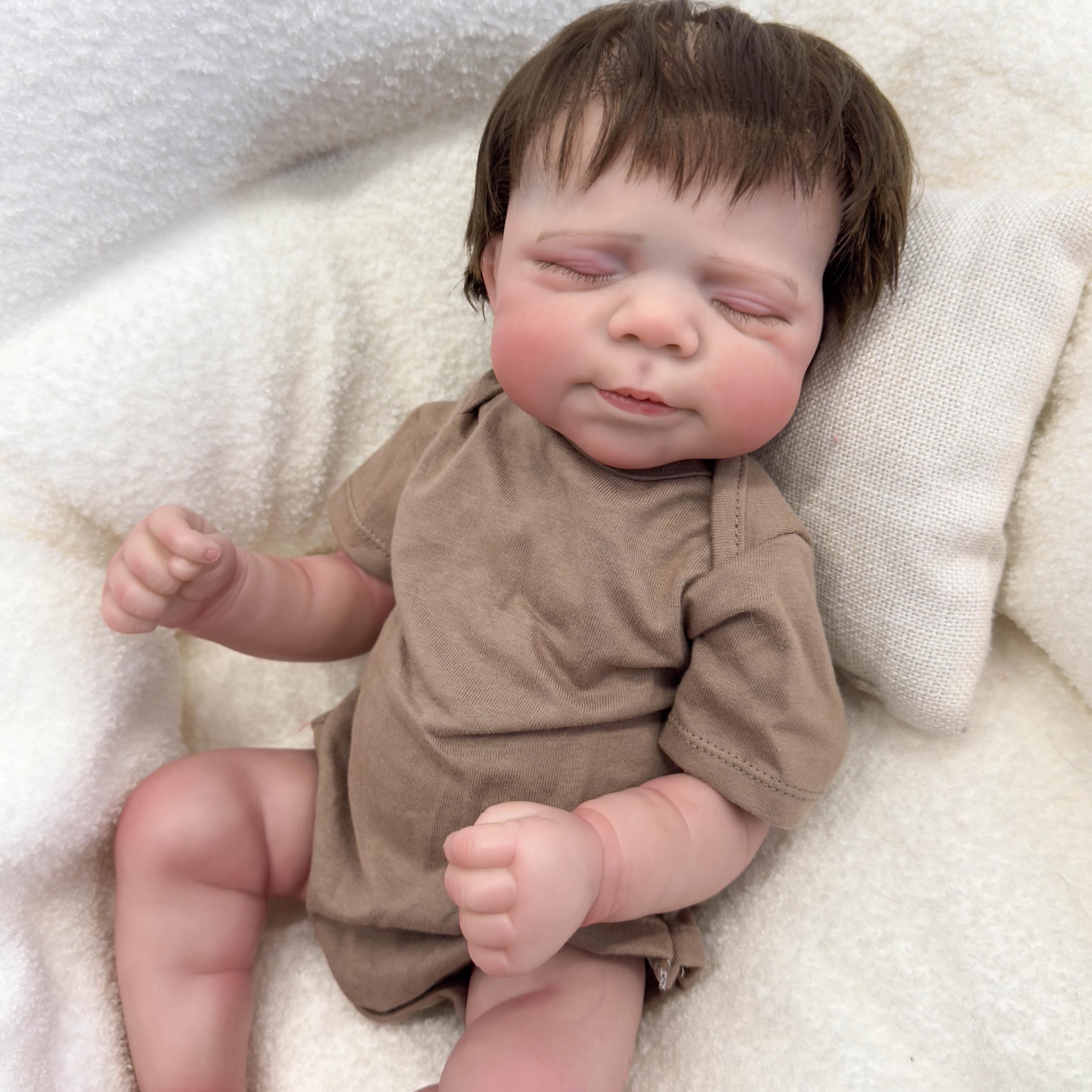 48 Newborn Anime Themed Full Body Silicone Doll with 3D Skin Painting