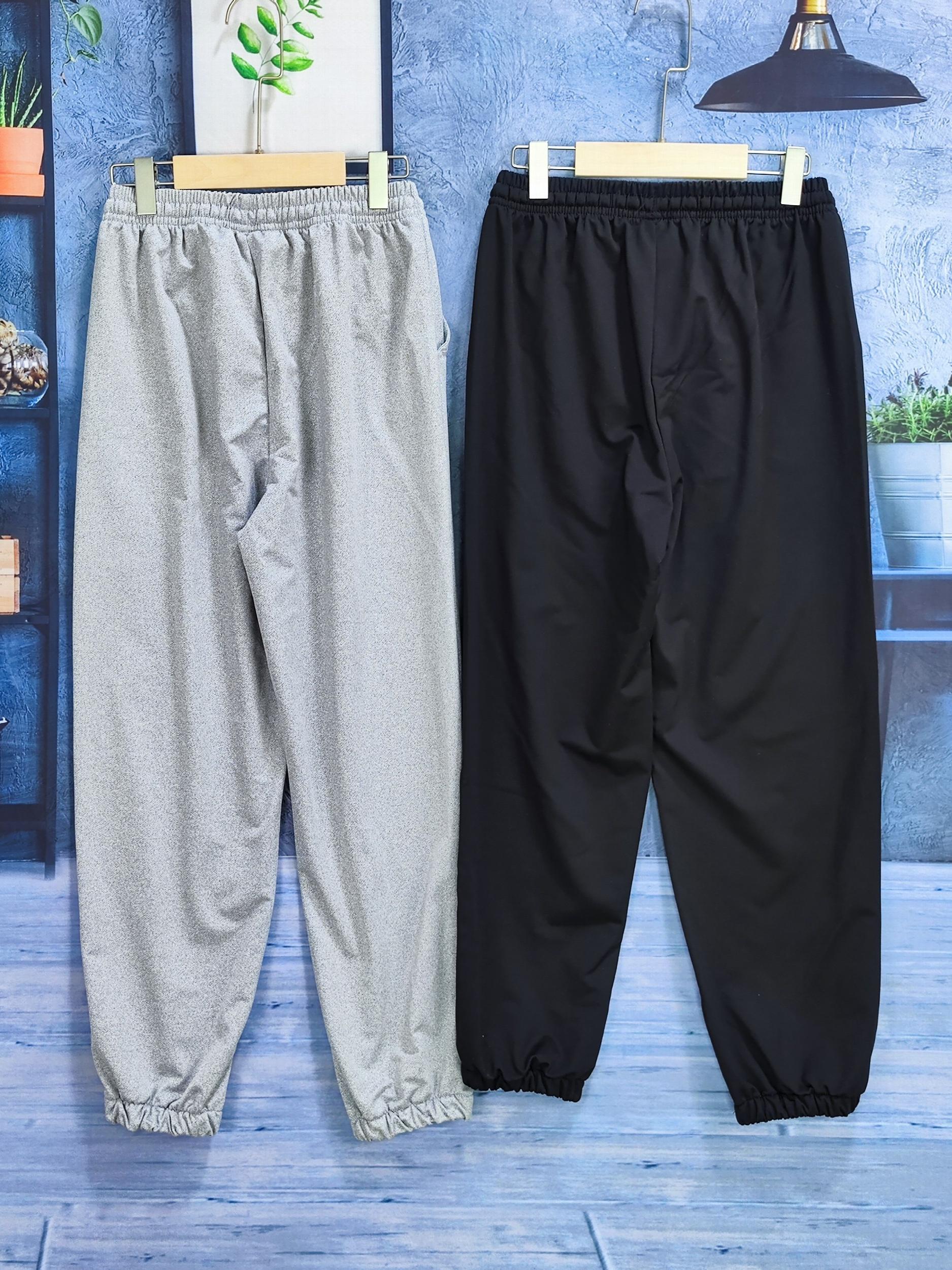2pcs Boys Casual Solid Long Pants for Spring Summer Autumn