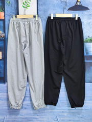 2pcs Boys Casual Solid Long Pants for Spring Summer Autumn