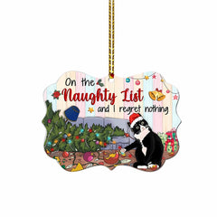 Christmas Cat Pendant Holiday Decor Cat Ornament Home Decoration