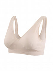 2pcs Wireless Stretch Bras Comfy & Breathable Women's Lingerie
