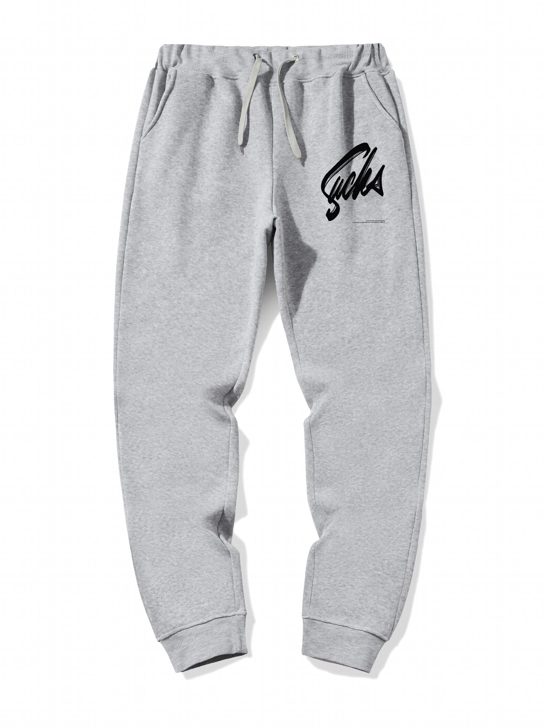 Men's Printed Sports Casual Trousers