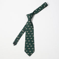 Men's Bird Pattern Tie For Party