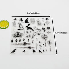 Adorable Rabbit Silicone Stamp for Creative Memories