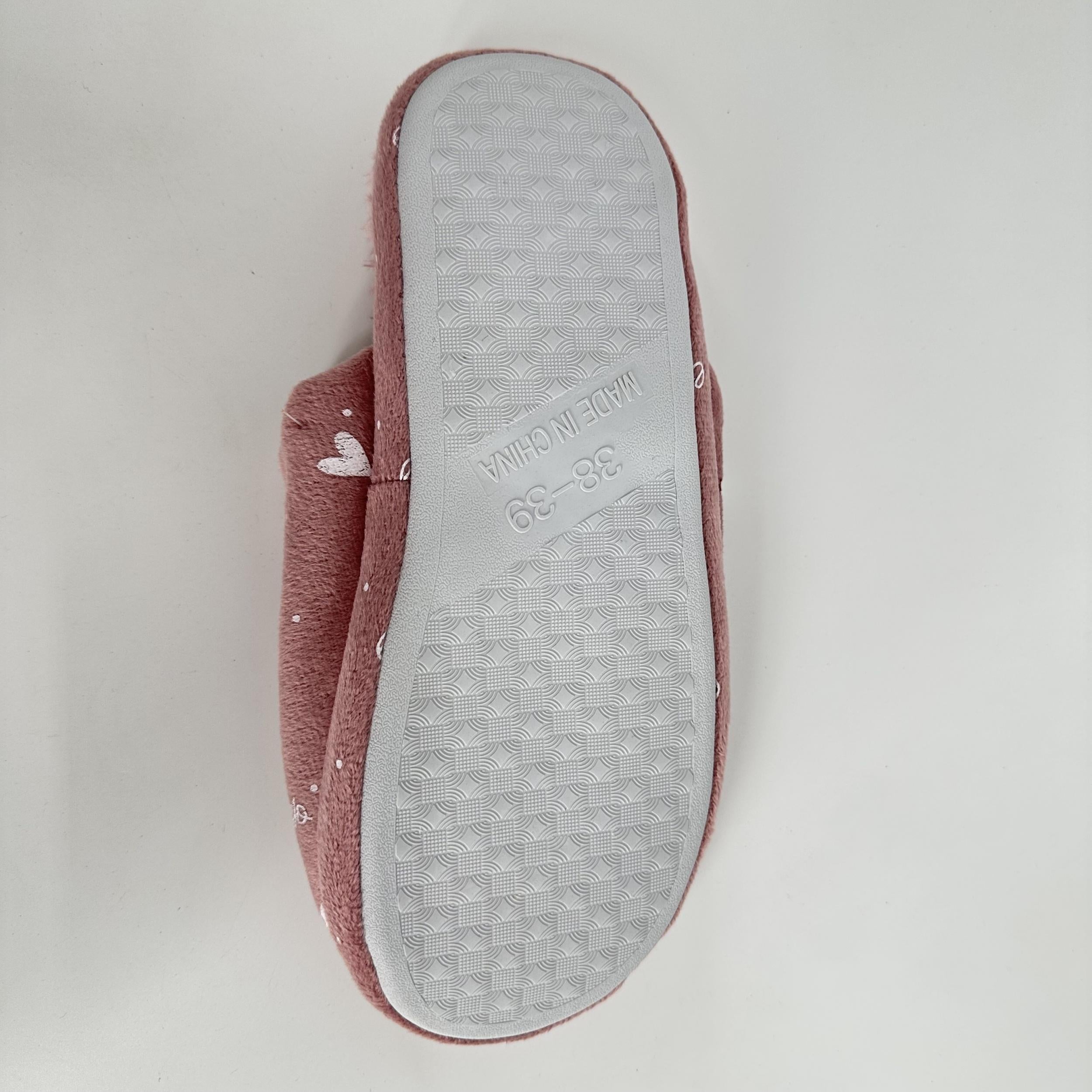 Women's Plush Slippers Winter Bedroom Flat Slippers