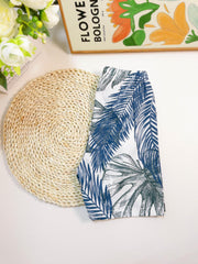 Boys Tropical Leaves Swim Trunks for Summer Beach Party