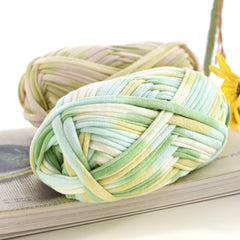 1pc T-shirt Yarn Soft Colored Yarn for DIY Projects 100g