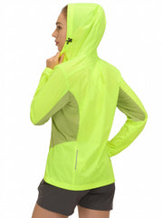 Women's Lightweight Running Jacket w/ Packable Hood