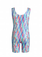 Girls Sleeveless Athletic Jumpsuit Gymnastics Practice Performance Leotards