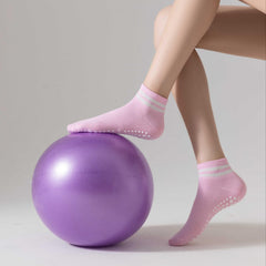 Professional Yoga Socks Non slip Grips Breathable Dance Training Socks