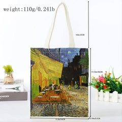 World Famous Painting Series 2 Printed Bag Eco Friendly Tote