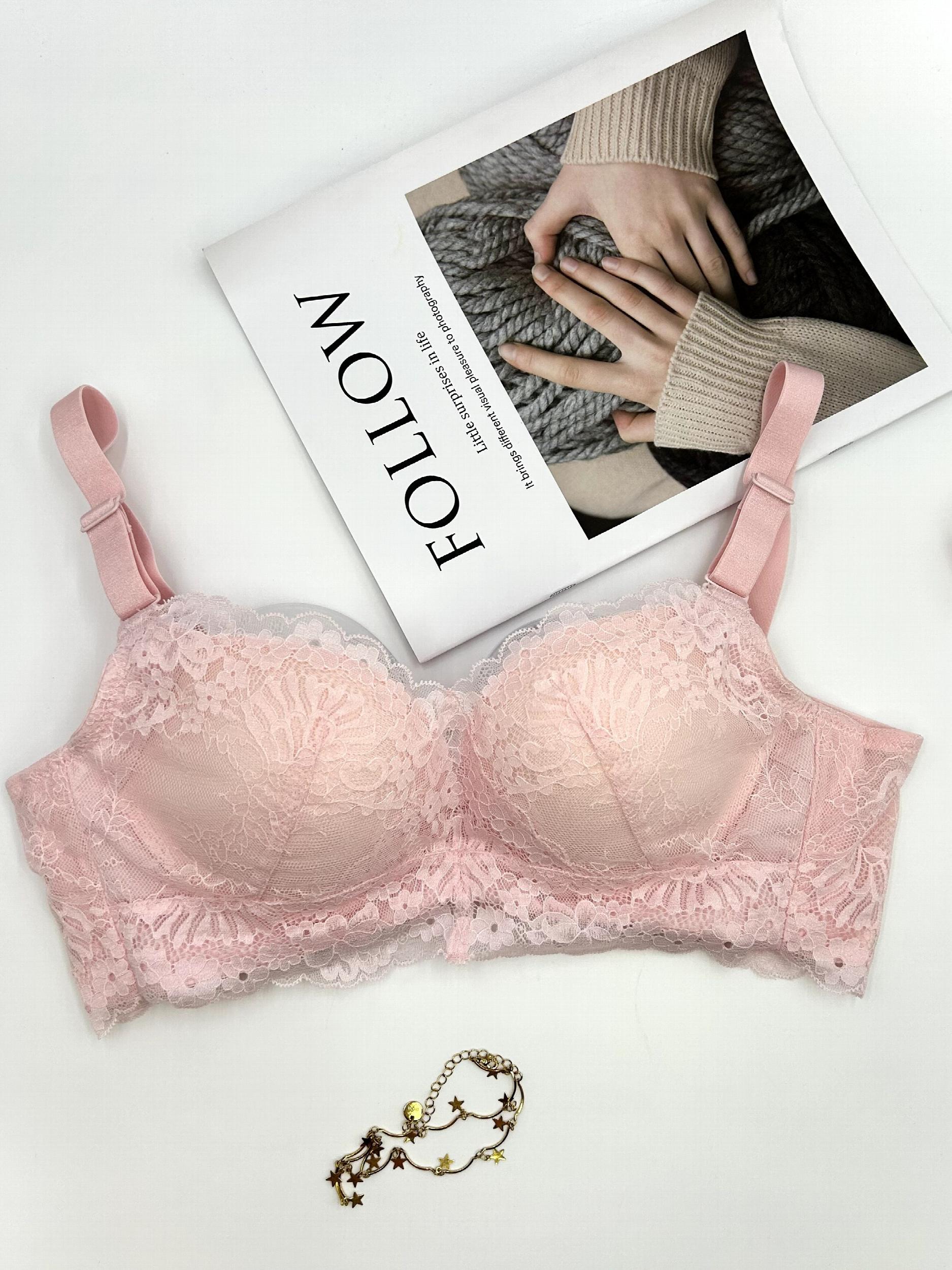 Lace Push Up Bra Breathable Everyday Lingerie