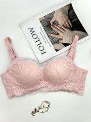 Lace Push Up Bra Breathable Everyday Lingerie