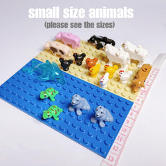 10pcs Animals Building Blocks DIY Toy Set Mini Bricks Toys for Birthday
