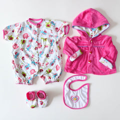 Doll Clothing Set for 50-88 cm Dolls, 4-Piece Reborn Baby Doll Outfit