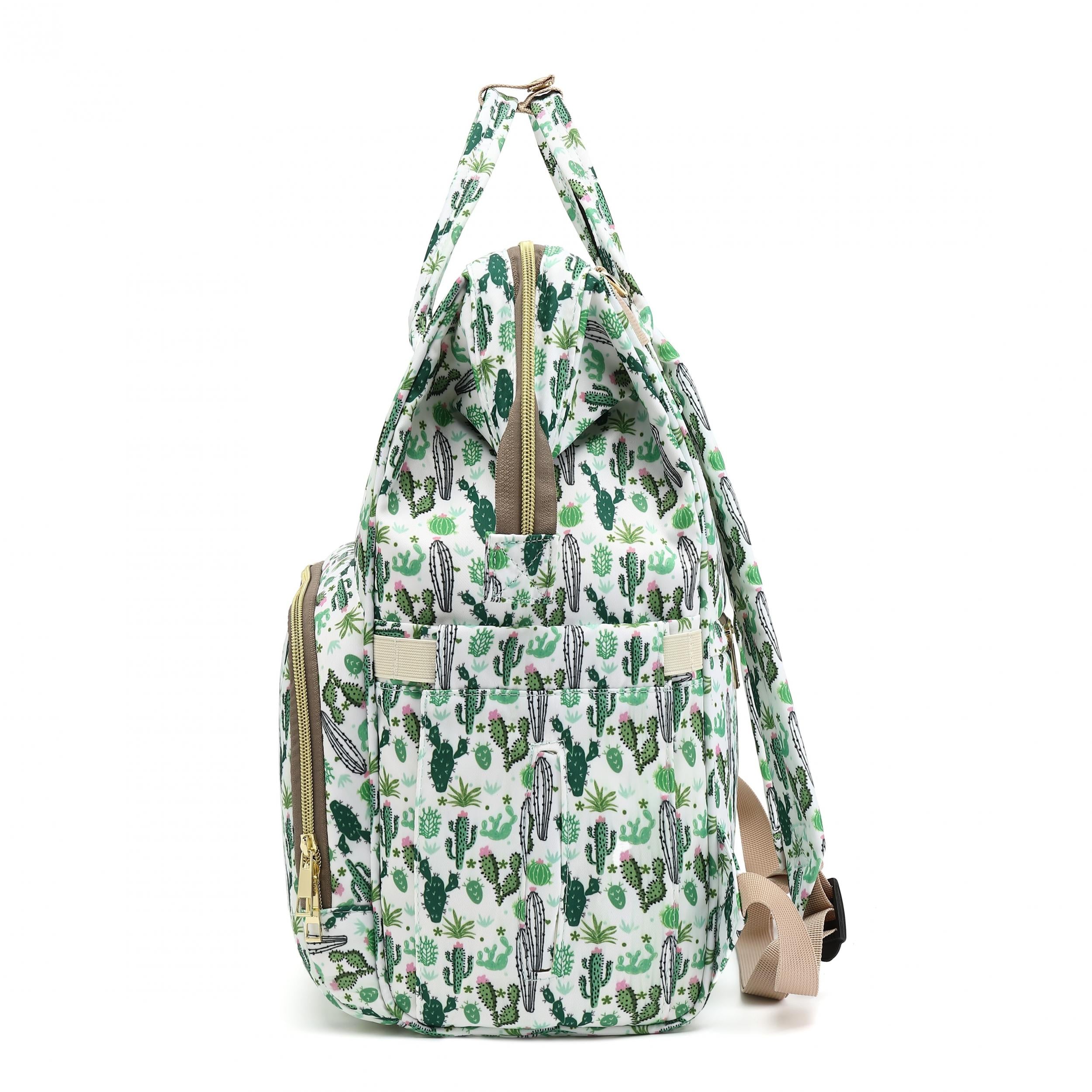 Multifunctional Mommy Backpack Diaper Bag Waterproof Large Capacity