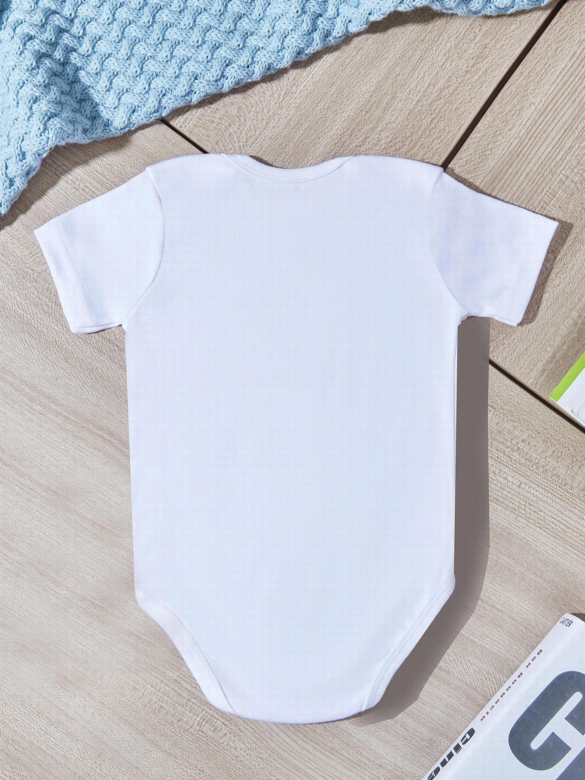 Baby Boys Short Sleeve Bodysuit Summer Baby Clothes