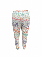 Ombre Leopard Print Tank Top & Pants Set