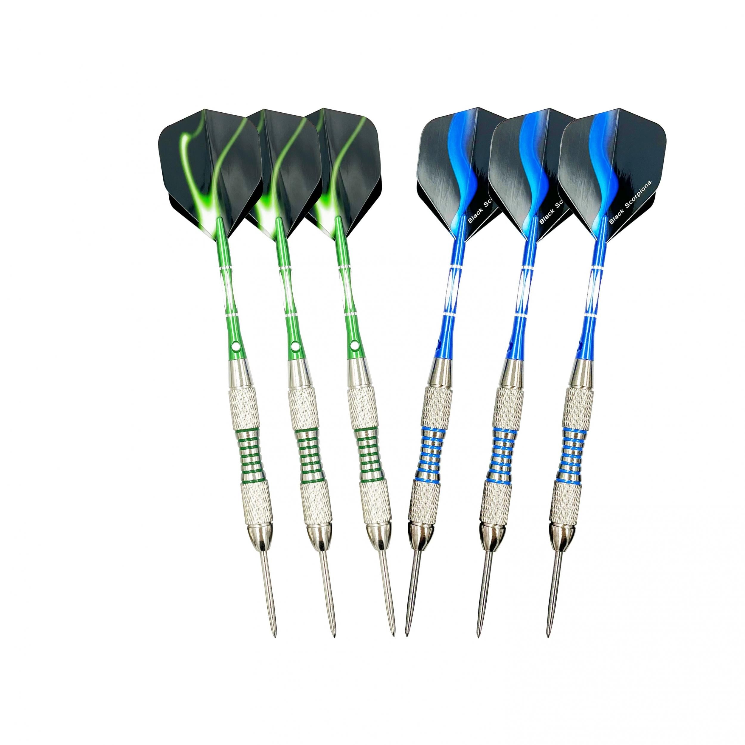 3pcs Steel Tip Darts Set 22g Pro Dart Set Aluminum Shafts