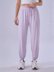 Women's UPF50 Drawstring Sports Pants Moisture Wicking Activewear