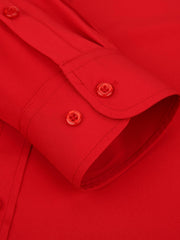 Men's Formal Button Up Shirt w/ Chest Pocket Spring/Fall Business Occasion