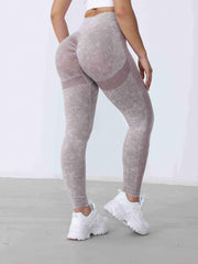 High Waist Tummy Control Fitness Pants Quick Dry Running Yoga Sports Leggings