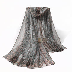 Men's Casual Cashew Flower Scarf