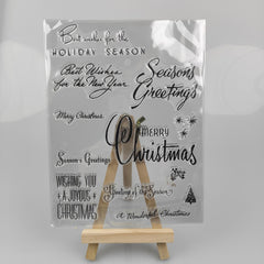 Character Clear Stamps for Scrapbooking Decor Embossing DIY Greeting Card