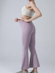 Yoga Fitness Flared Leggings Bootcut Sports Pants Women's Activewear