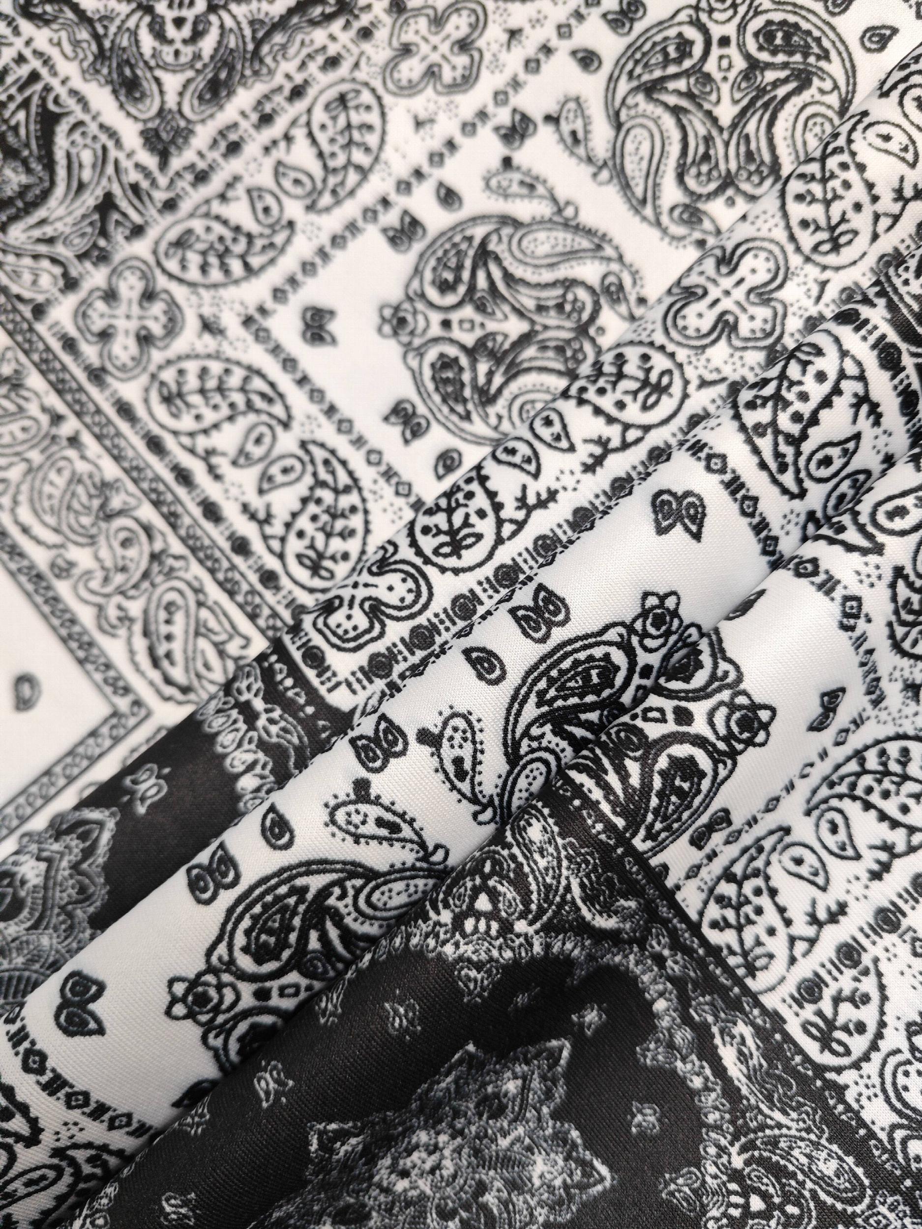Paisley Pattern Drawstring Sweatpants Loose Fit Pants Men's Casual Joggers