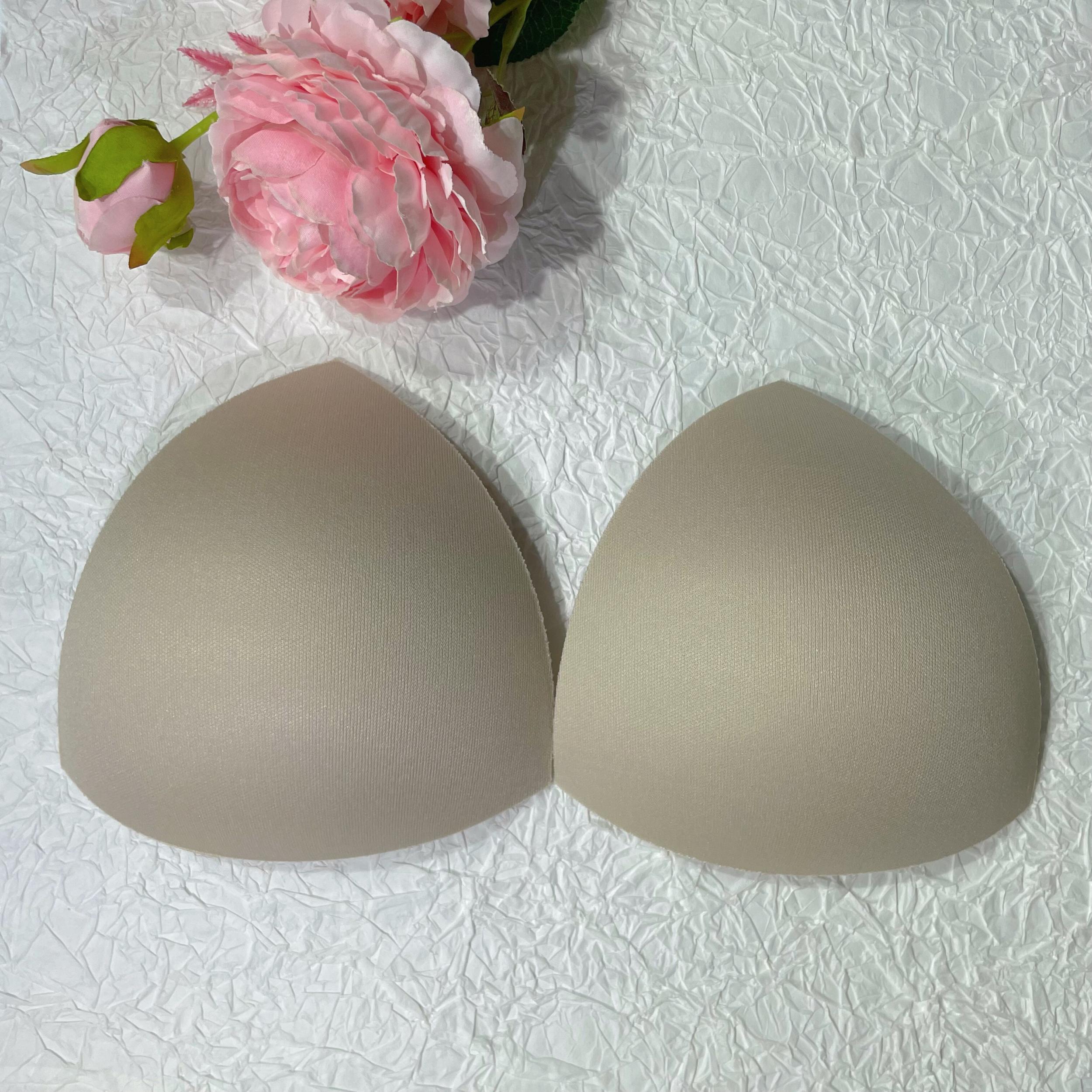 Sponge Bra Insert Pads Triangle Cups Chest Enhancer Women's Lingerie