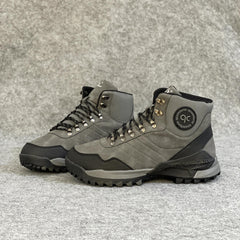 Men's Hiking Boots Non Slip Lace Up Sneakers for Winter & Autumn
