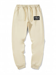 Men's Casual Letter Print Stylish Jogger Sweatpants
