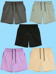 Men's Comfy Stretch Graphic Drawstring Shorts