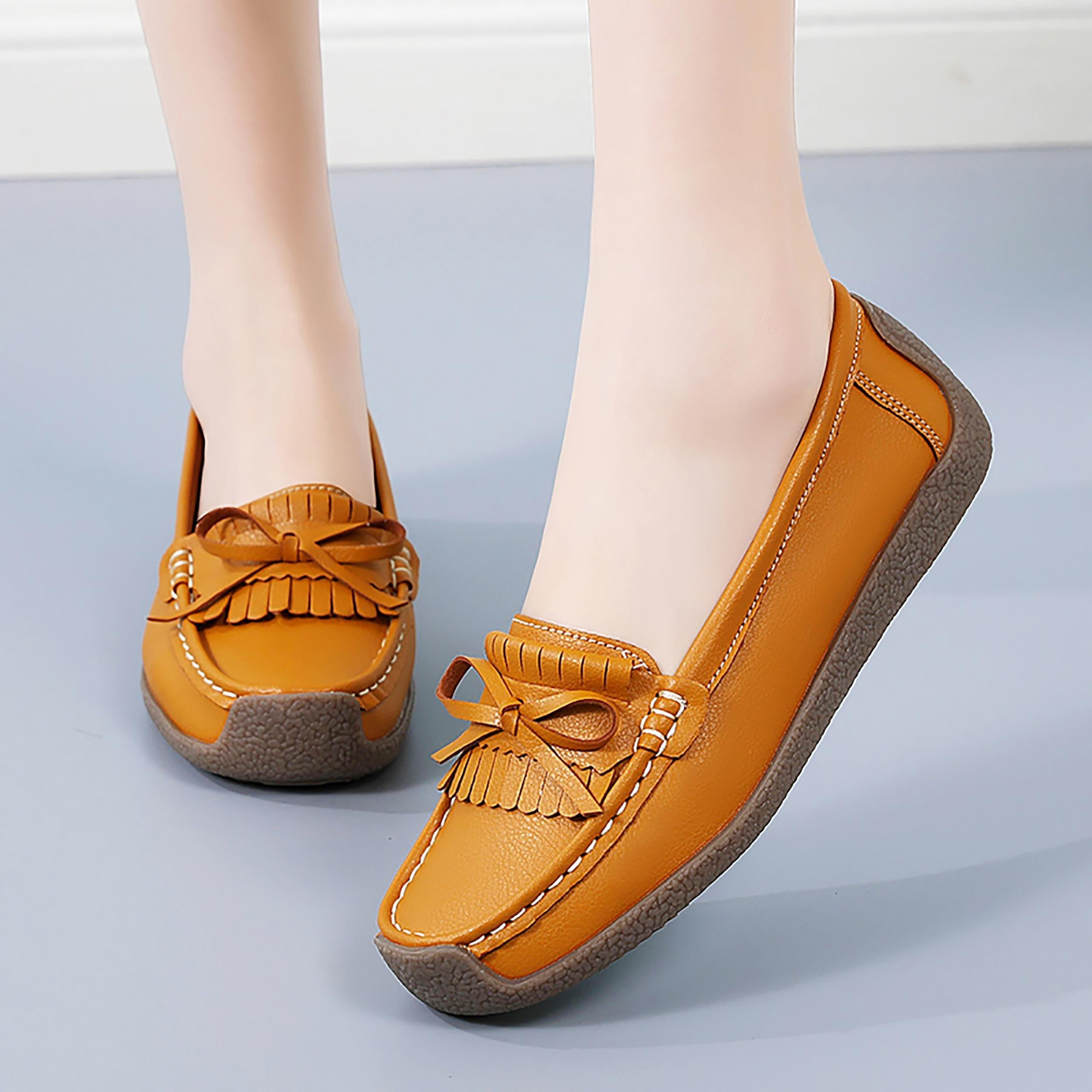 Women's Soft Sole Flat Shoes Non Slip Loafers