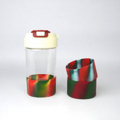 Rainforest Series Silicone Cup Base Sleeve Insulation Cover