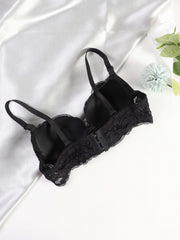 Lace Push Up Bra Comfy & Breathable Intimates Women's Lingerie