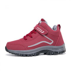 Fur Lined Slip On Thermal Snow Shoes - Keep Warm