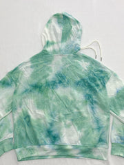 Tie Dye Kangaroo Hoodie Long Sleeve Sweatshirt